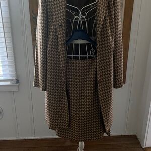 VINTAGE TALBOTS 2 PIECE COAT & SKIRT SET SUIT Landaus store